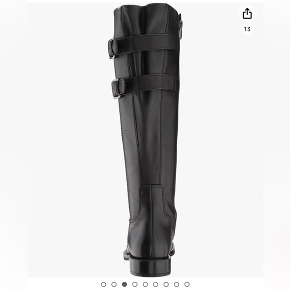ECCO Women's Shape 25 Tall Buckle Riding Boot Size 6.5 - Picture 4 of 6